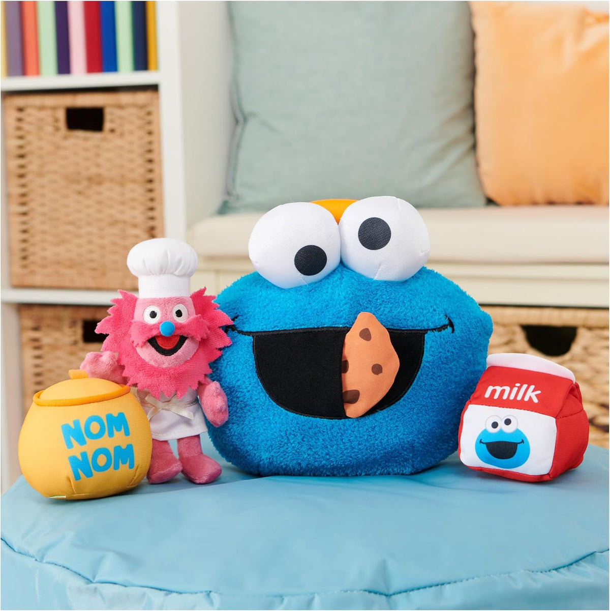 GUND Sesame Street Juego Oficial de Cookie Monster y Gonger, Juego...