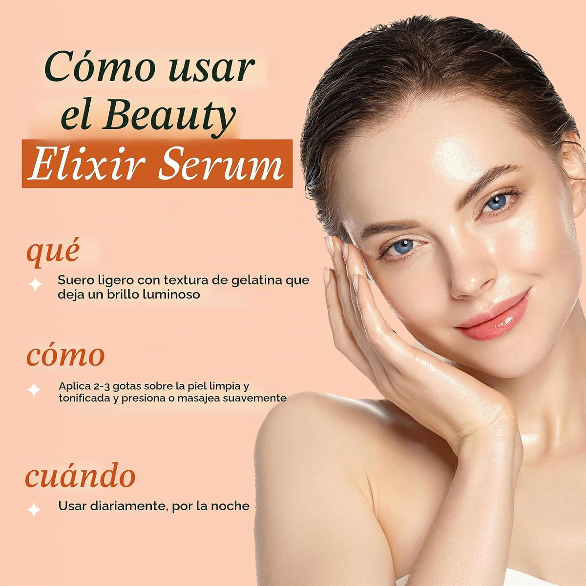 Suero facial iluminador coreano con vitamina C, antienvejecimiento,...