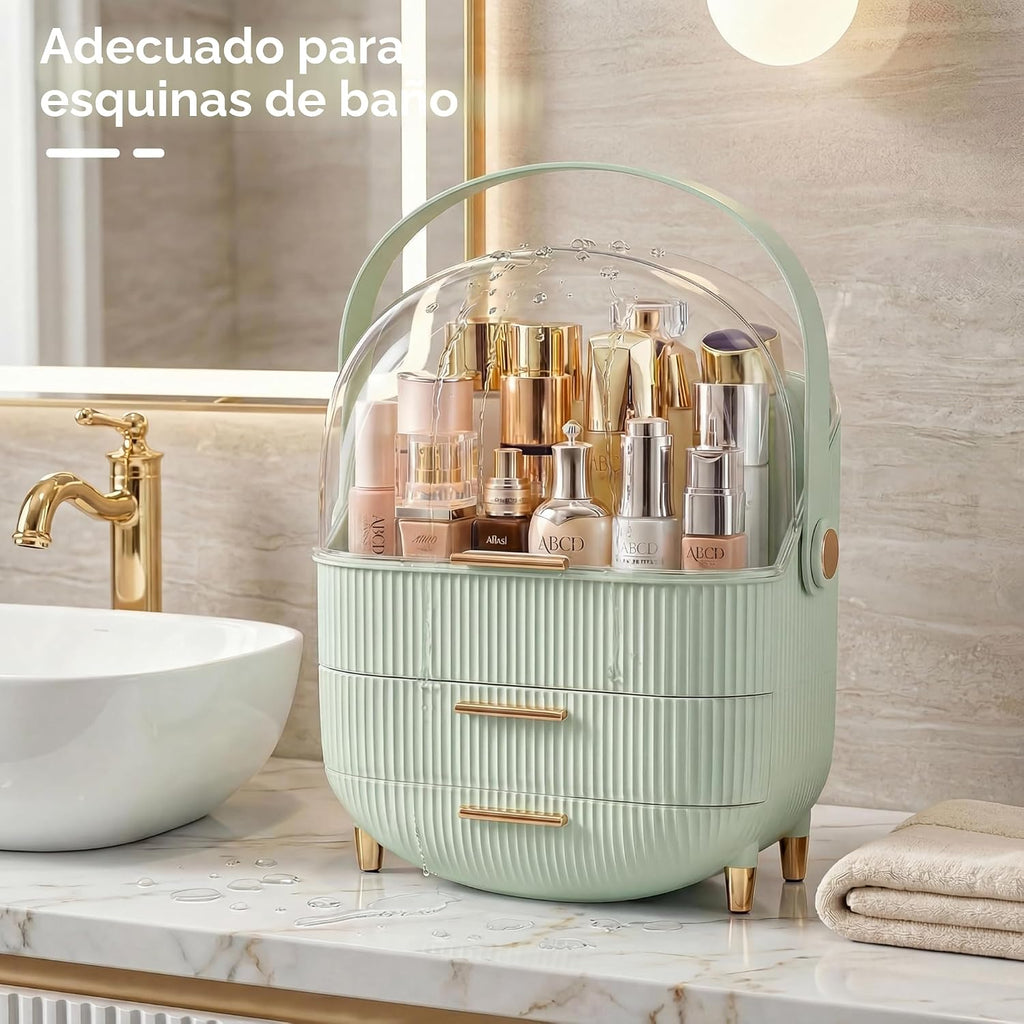 NestOrganix Organizador de maquillaje para el cuidado de la piel co...