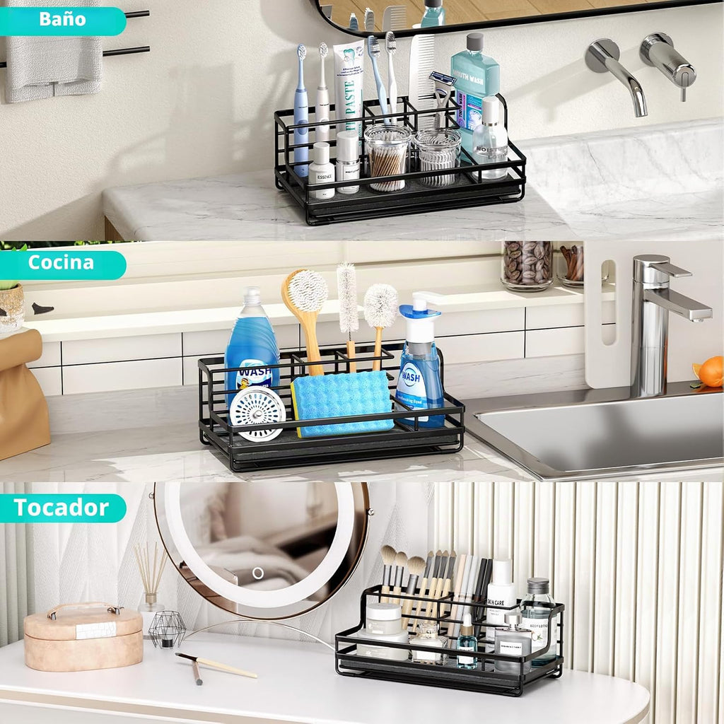 Portacepillos de dientes HapiRm para baño - Organizador de mostrado...