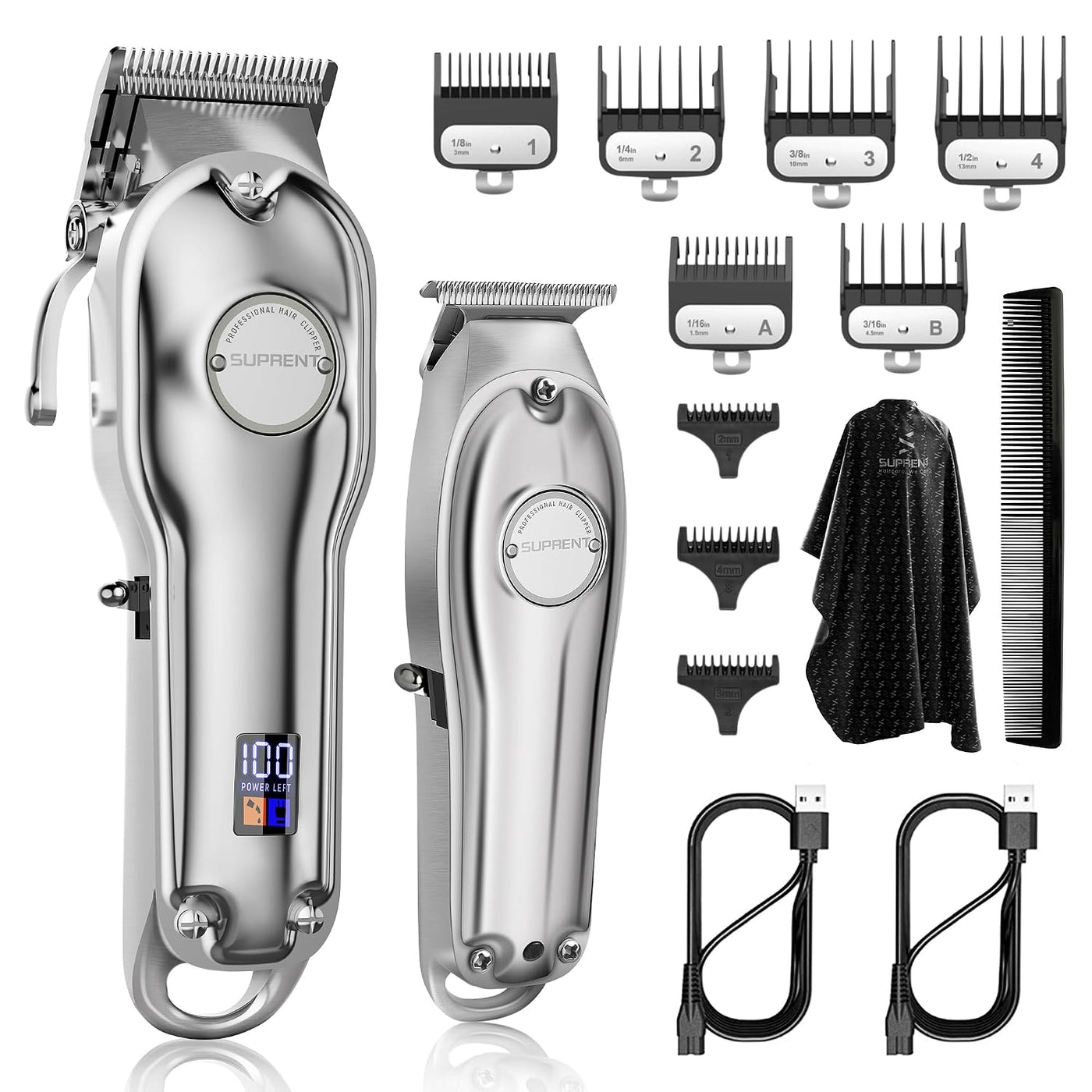 SUPRENT® PRO Cortapelos Profesional para Hombres - Kit de Corte de...