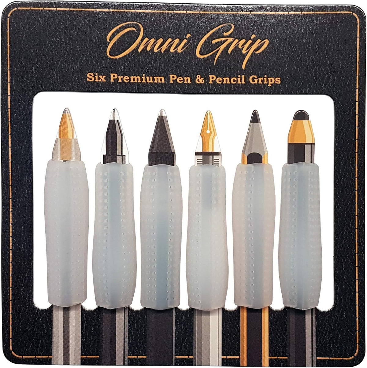 Omni Grip - Paquete de 6 agarres cómodos de primera calidad, perfec...