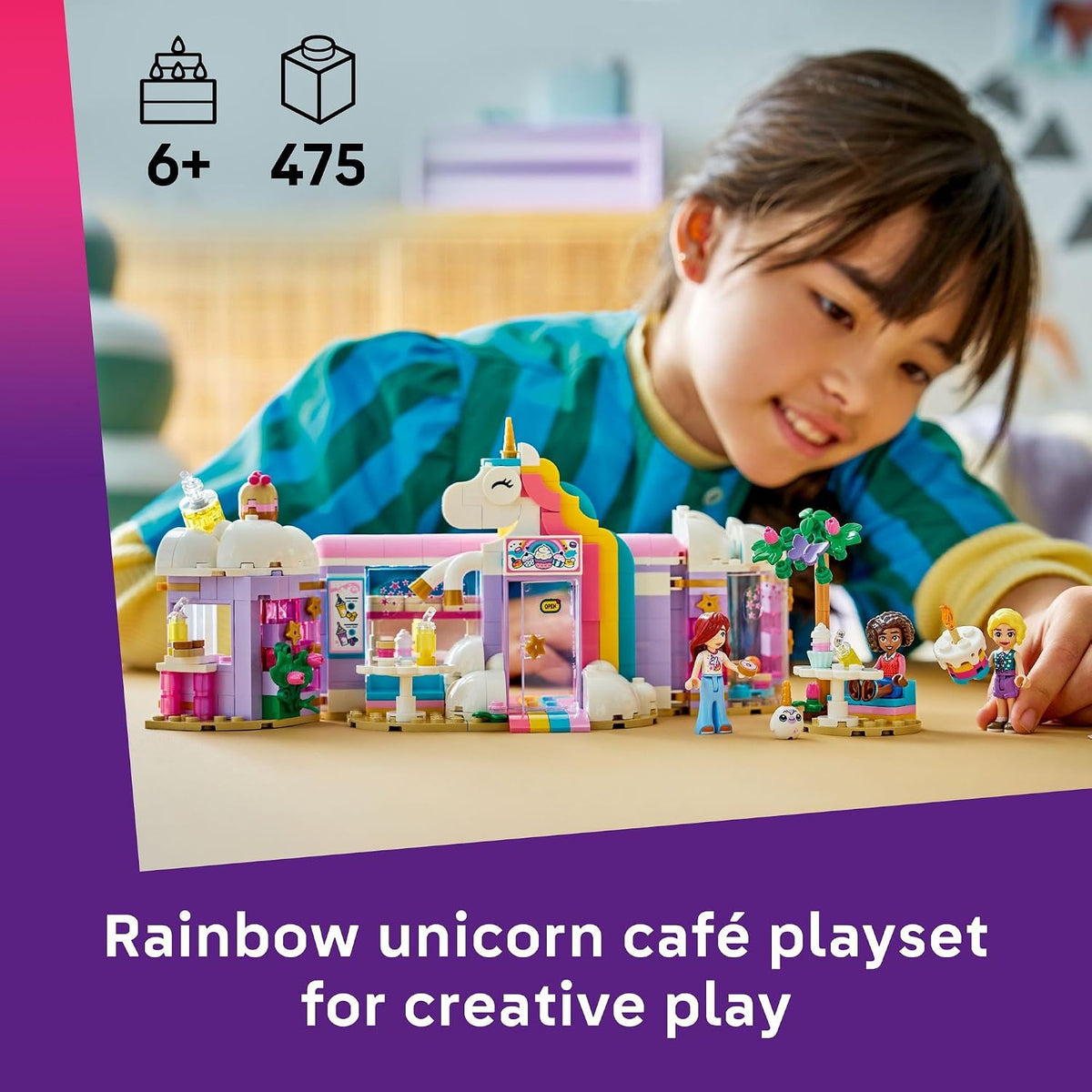 LEGO Friends Unicorn Dream Café 42684 | Juguetes de construcción pa...