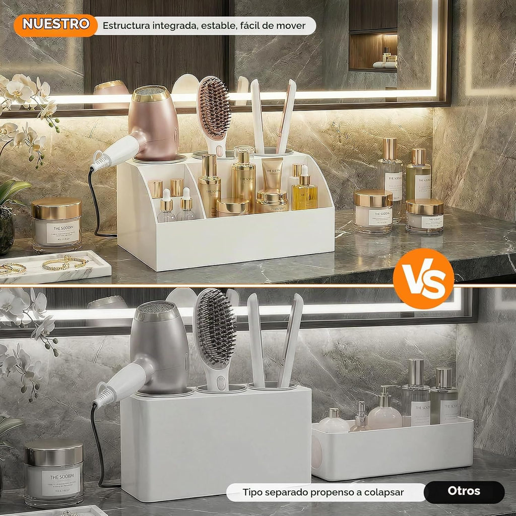Organizador de herramientas para el cabello, organizador y almacena...
