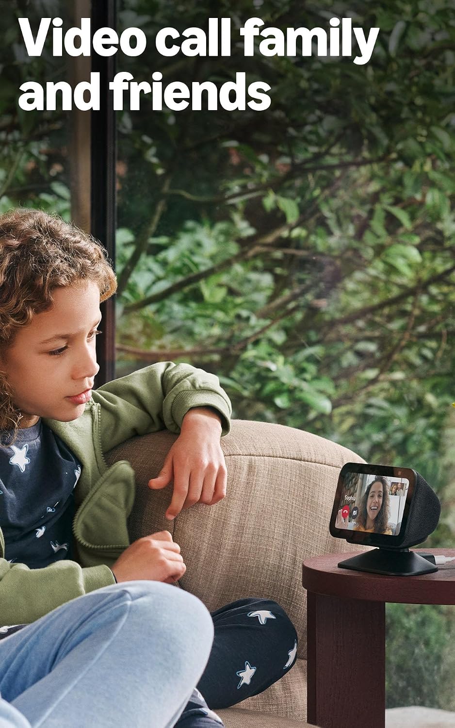 Amazon Echo Show 5 (modelo más nuevo), pantalla inteligente, diseña...