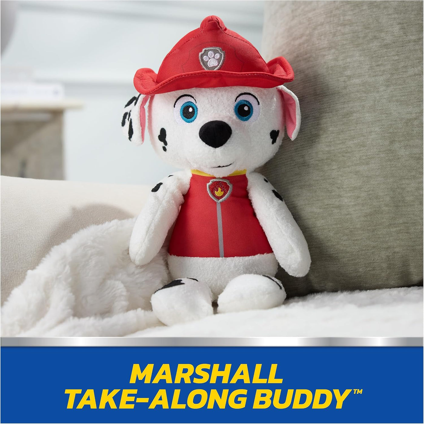 GUND PAW Patrol Marshall Take Along Buddy - Peluche de 13 pulgadas...