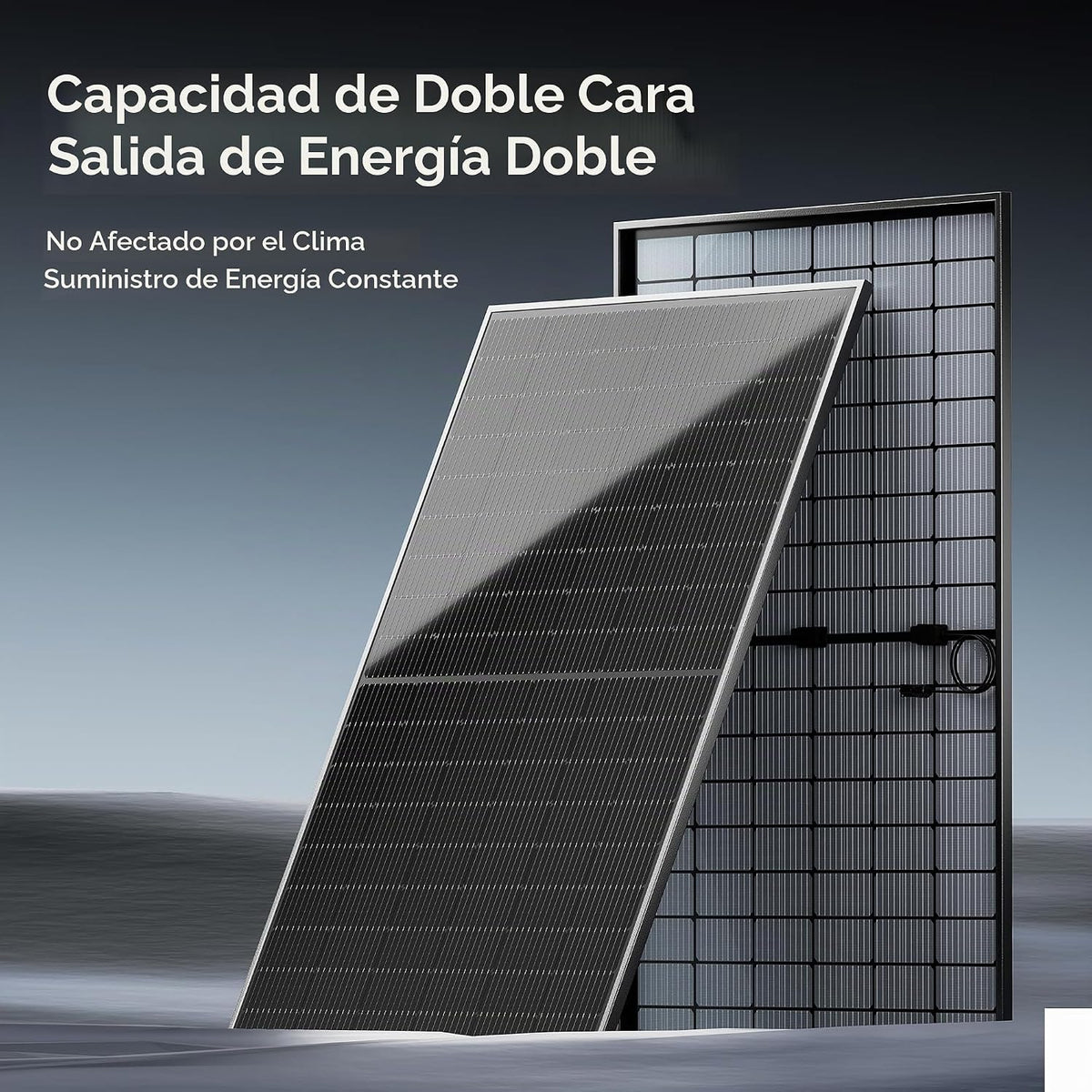 EPOCH Paneles solares biaciales de 430 W, tipo N clase A, panel sol...