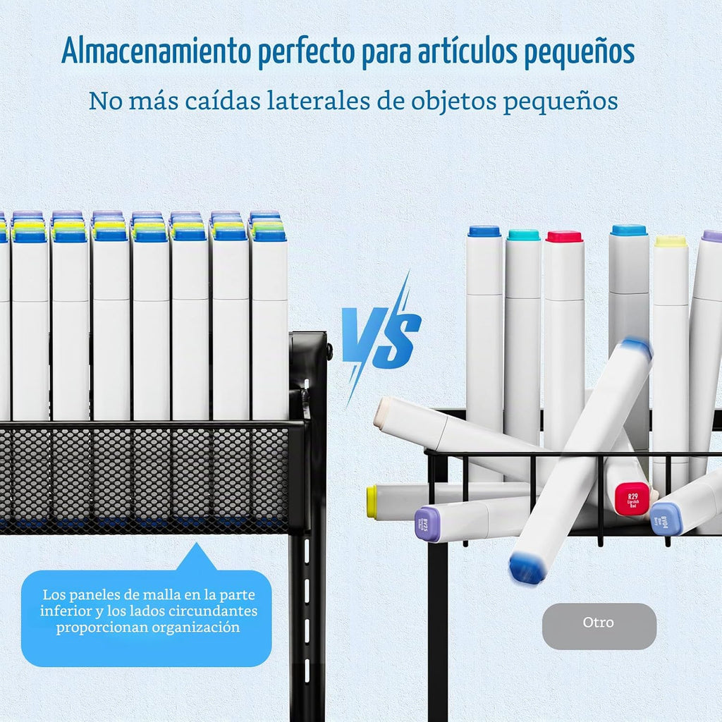 Organizador debajo del fregadero para baño y cocina, estante de alm...