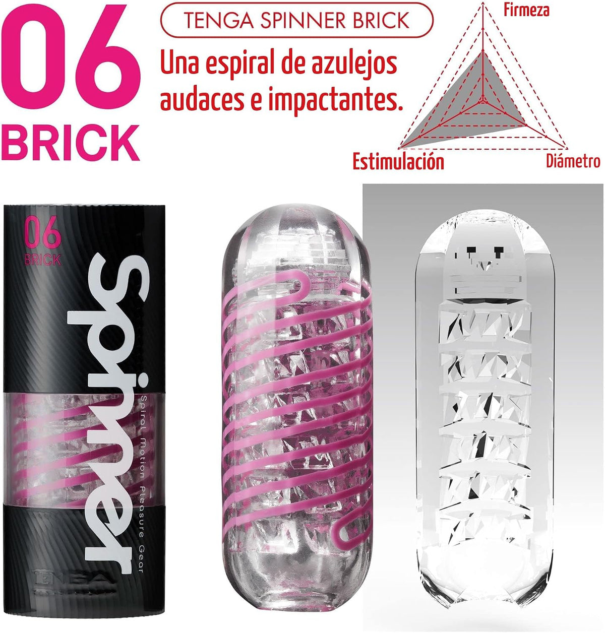 TENGA | Juguetes para adultos | Spinner-06 | Juguetes sexuales de m...