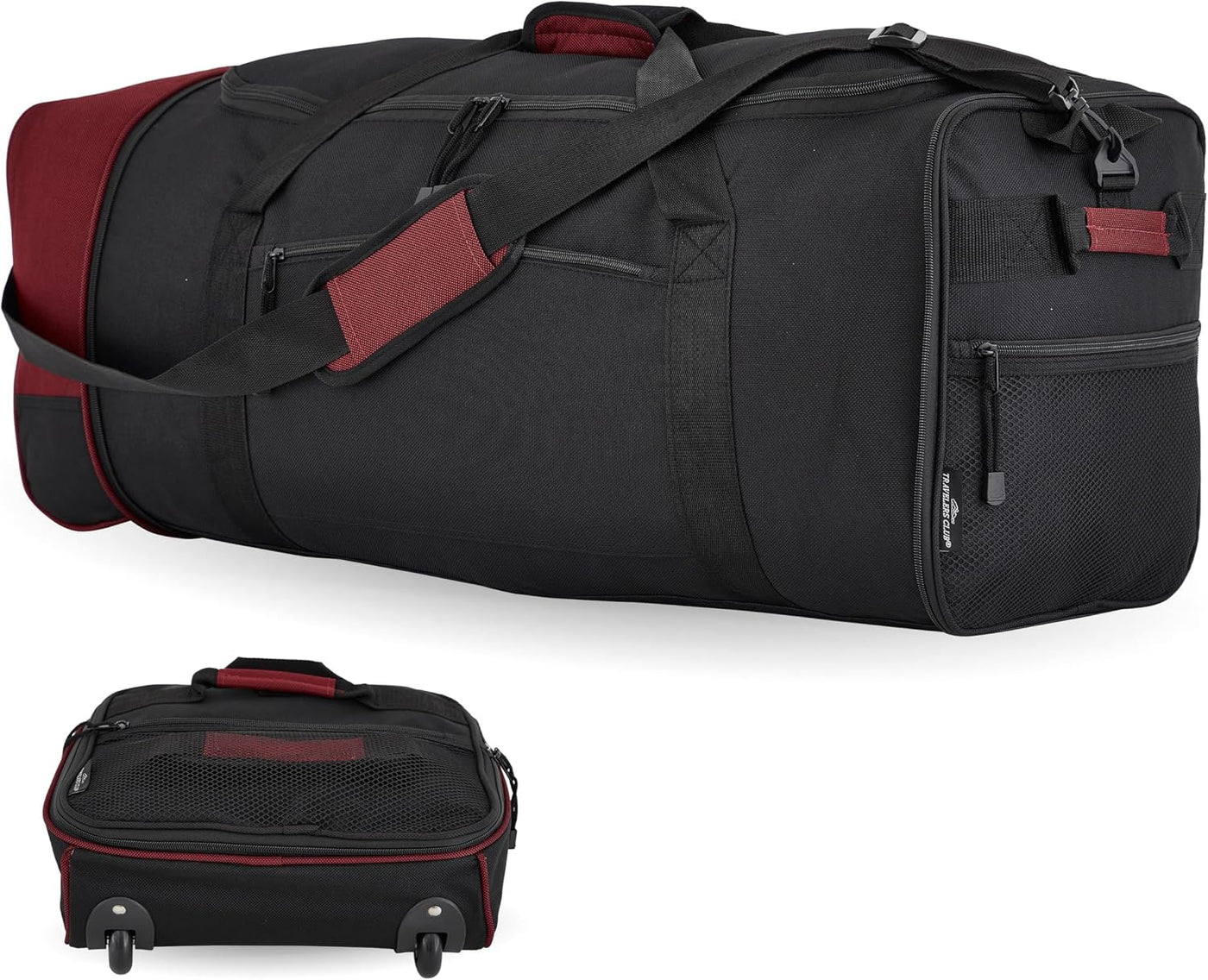 Travelers Club Bolsa de viaje expandible Midgard de 32"
