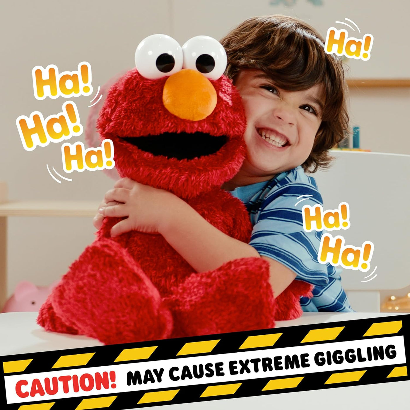 Juguete de peluche interactivo de Barrio Sésamo Tickle Me Elmo Gigg...
