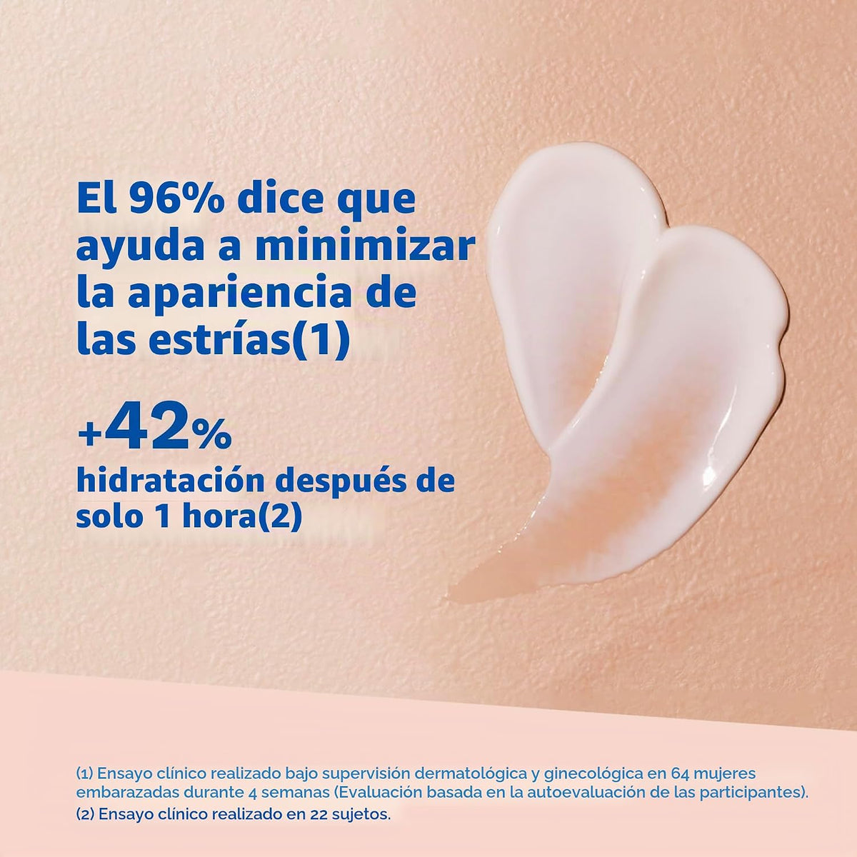 Mustela Crema de estrías de maternidad para el embarazo, hidratante...