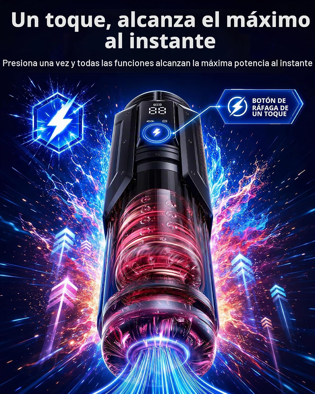 Juguetes sexuales para hombres Bomba de pene - EINSEO AI Sync Mastu...