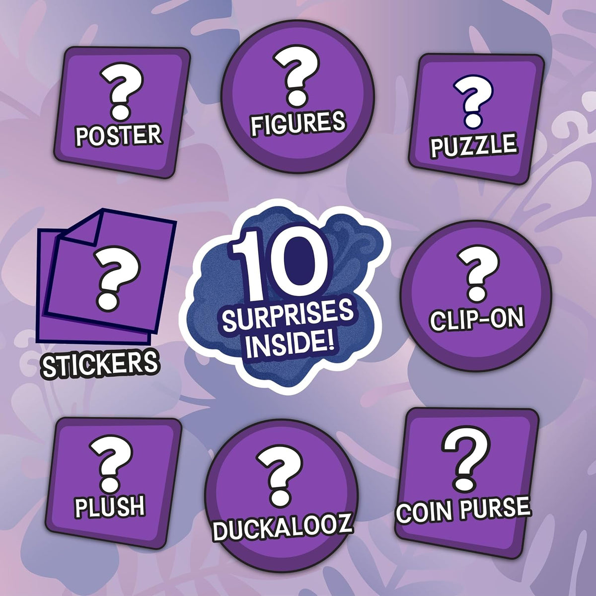 Caja ciega con cápsula misteriosa gigante de ángel de Disney Stitch...