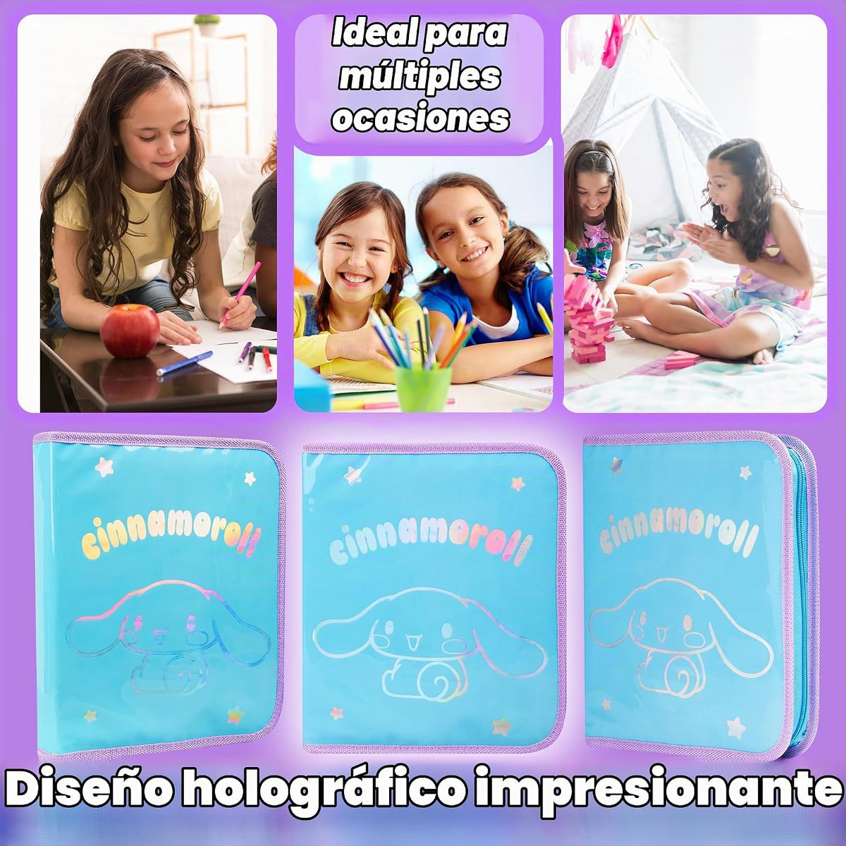 Hello Kitty Sanrio - Estuche para lápices de colores para niños, ma...