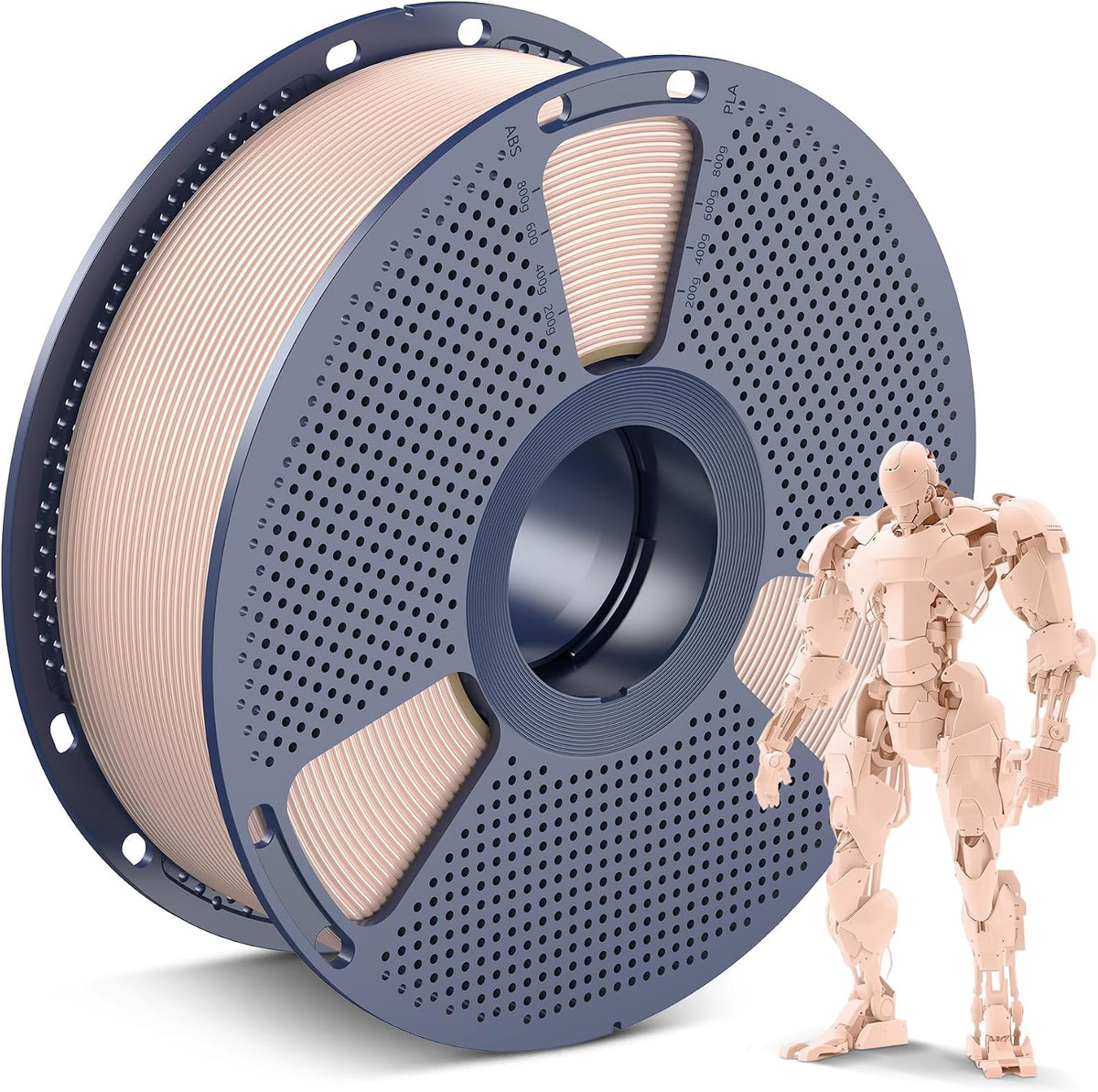 SUNLU Filamento PLA para impresora 3D, beige, 2.2 lbs | Filamento P...
