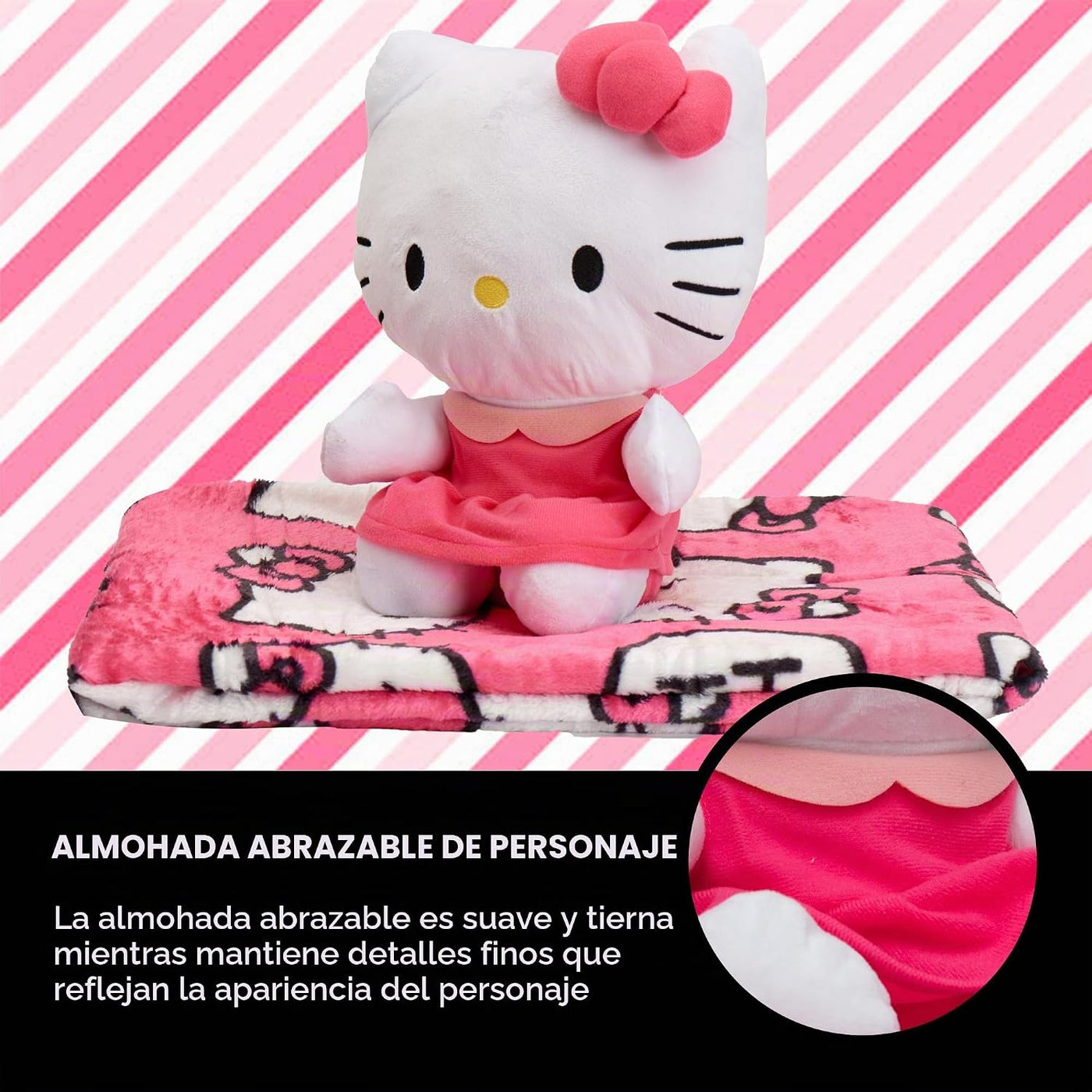 Northwest Juego de almohada y manta táctil de seda con diseño de pe...