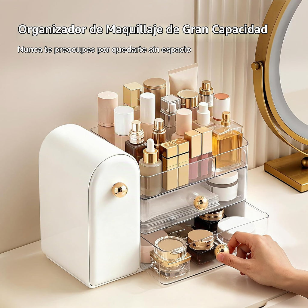 HBlife Organizador de maquillaje con cajones, organizadores de toca...