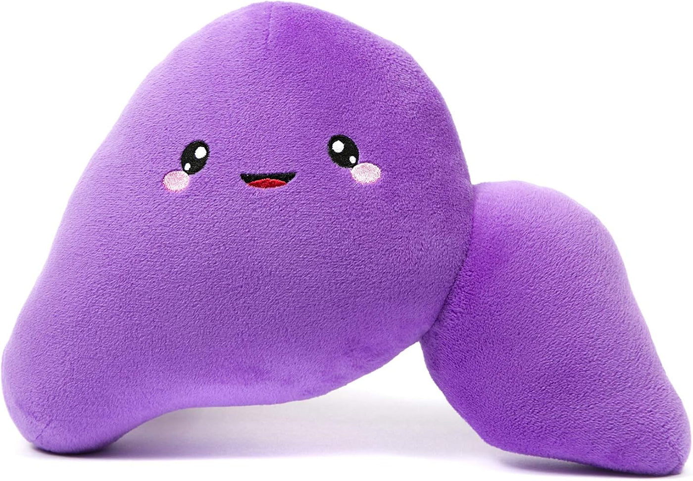 nerdbugs Peluche anatómico de hígado, divertido regalo de trasplant...