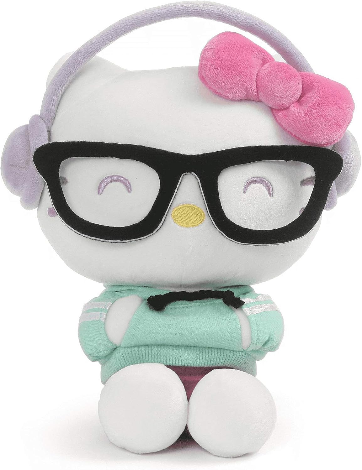 GUND Sanrio Hello Kitty - Gato de peluche estilo kawaii, 9.5 pulgadas
