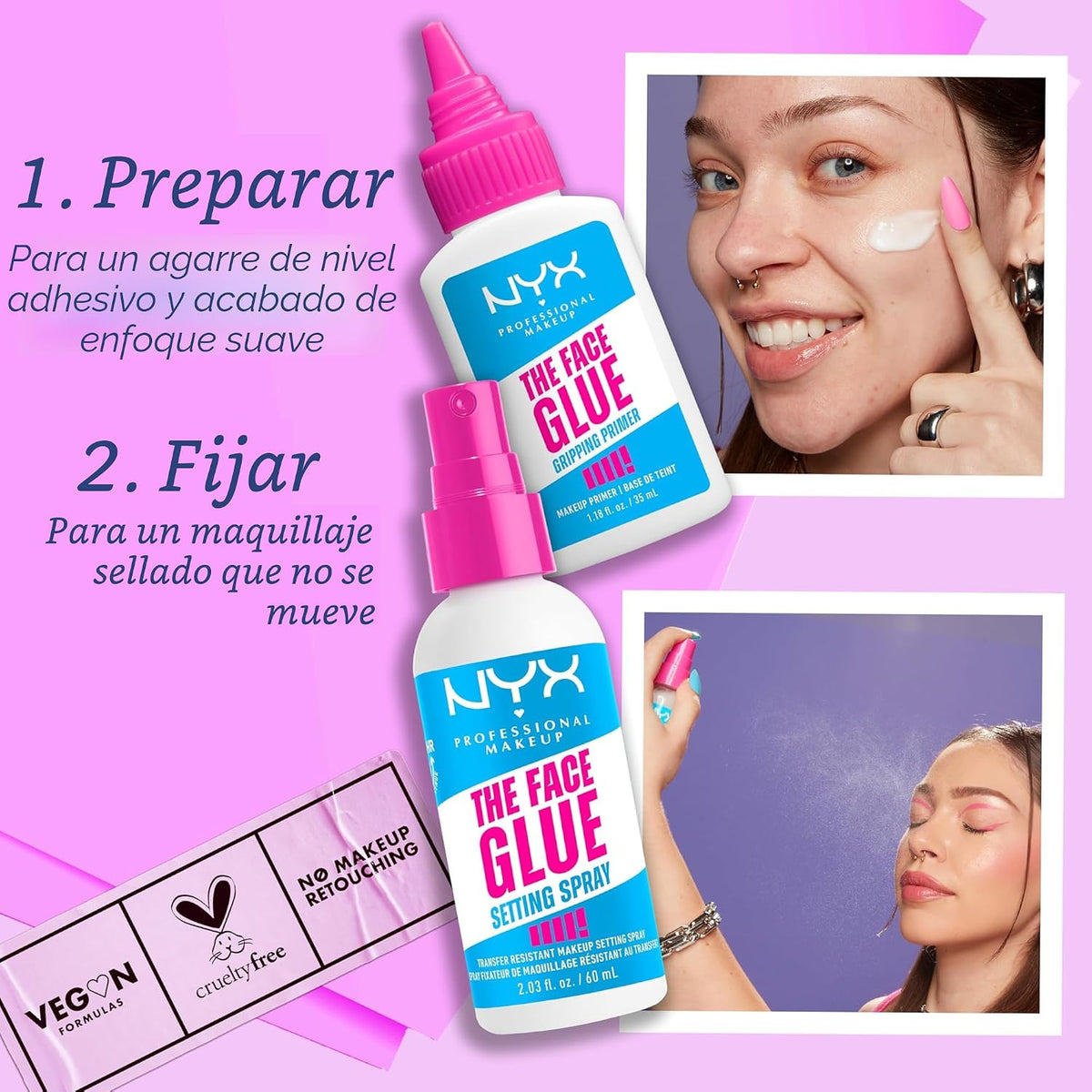 NYX The Face Glue Gripping Primer