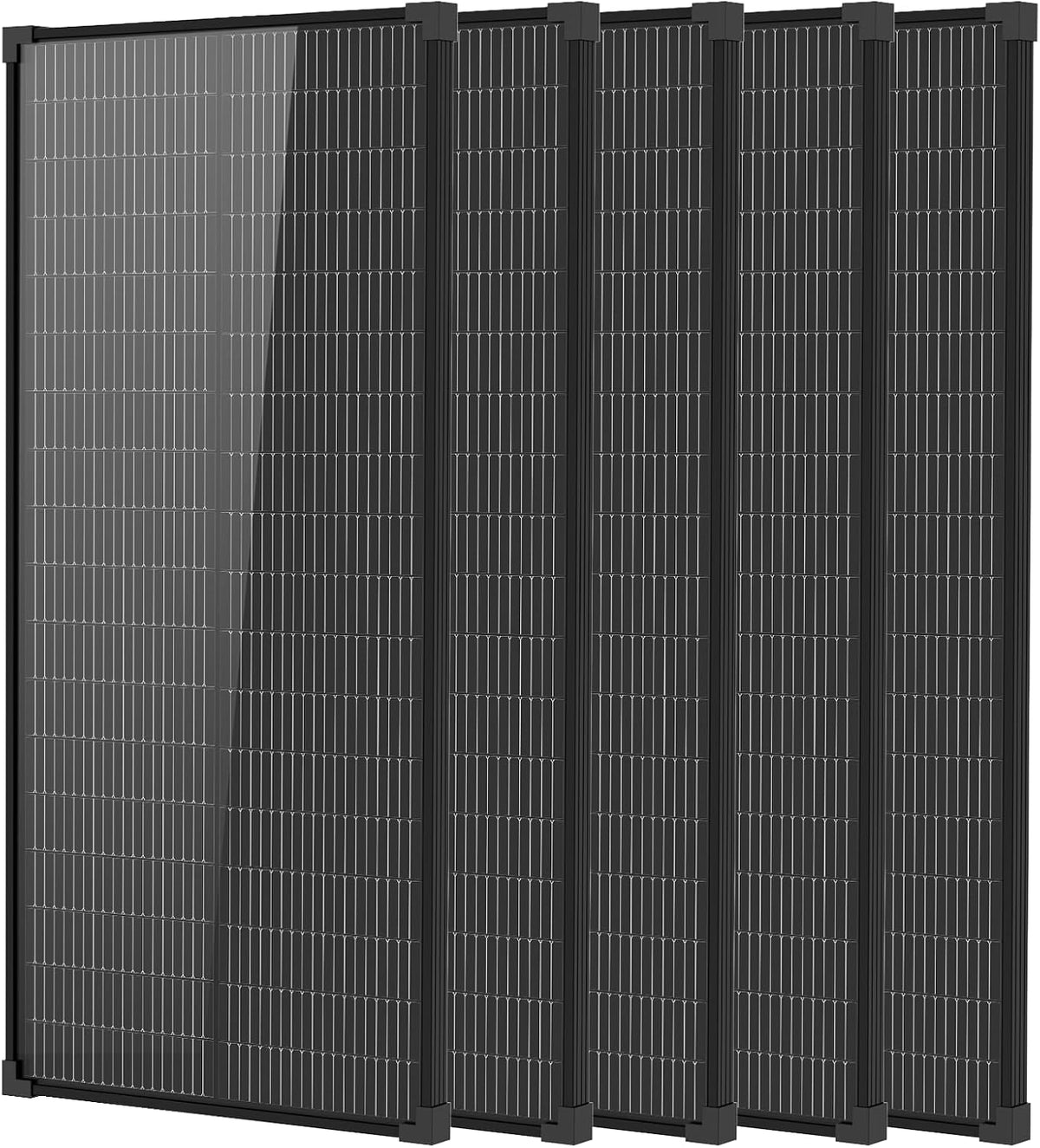 El panel solar de 100 vatios, tipo N del panel solar 18BB 25,6% de...