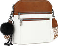 Bolso bandolera TANTOMI para mujer: bolso de mano de piel sintética