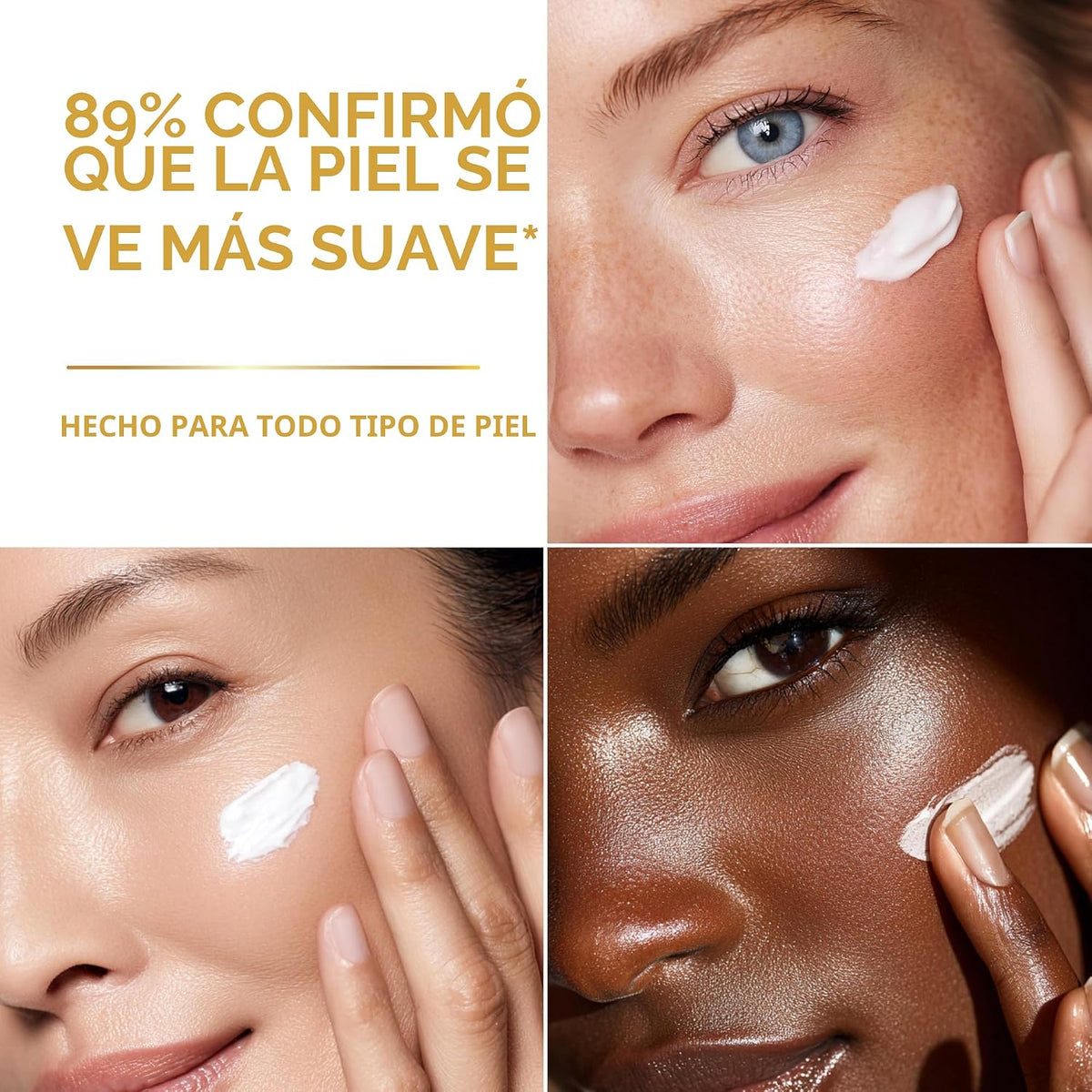 (2 unidades) Crema de retinol para rostro con colágeno y ácido hial...