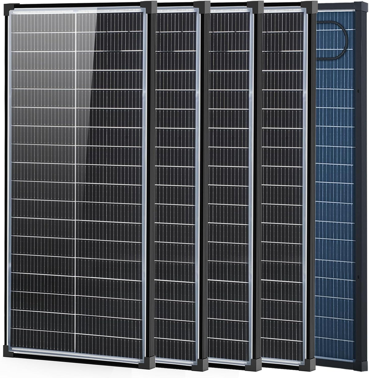 N-tipo 18BB 400W panel solar bifacial, 4pcs paneles solares de 100...