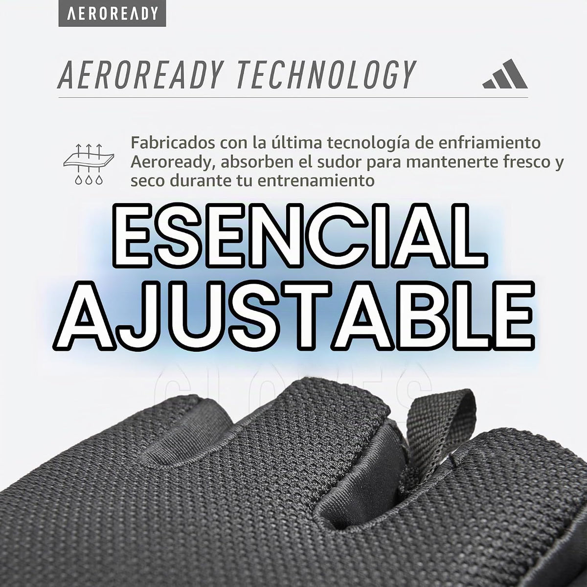 adidas Guantes esenciales de entrenamiento y levantamiento de pesas...