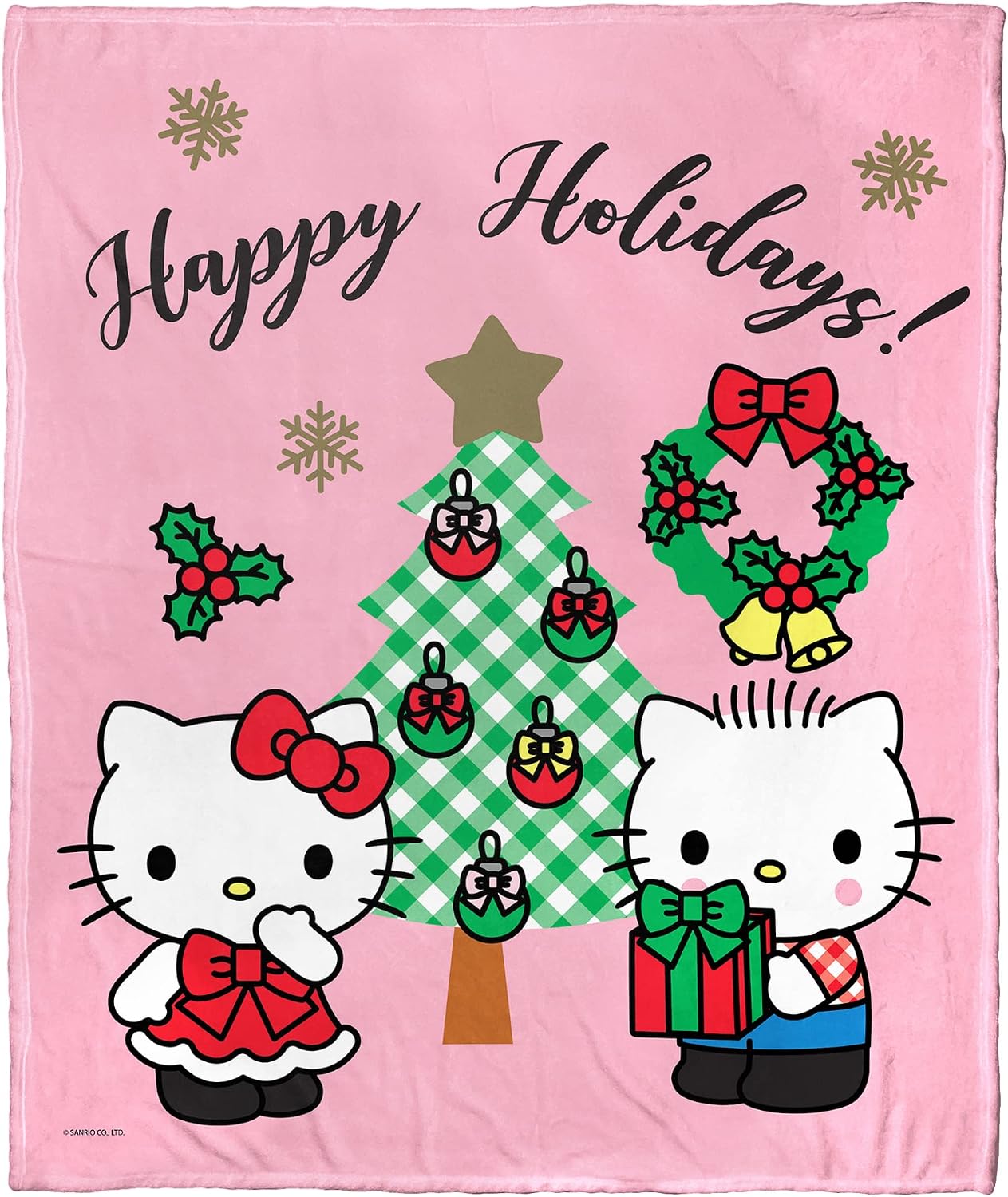 Northwest Hello Kitty - Manta de seda táctil, 50 x 60 pulgadas, mué...