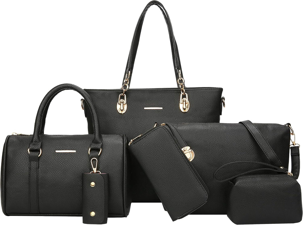 OTMIPIML Monederos y bolsos de mano para mujer, de cuero sintético,...