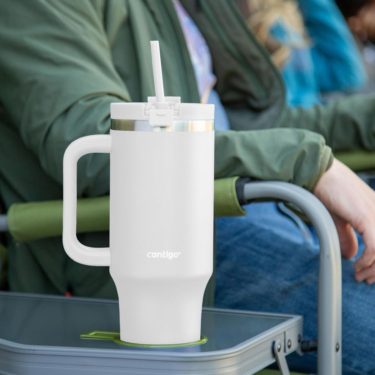 Contigo Streeterville Vaso Térmico de 40oz, Acero Inoxidable con Ai...