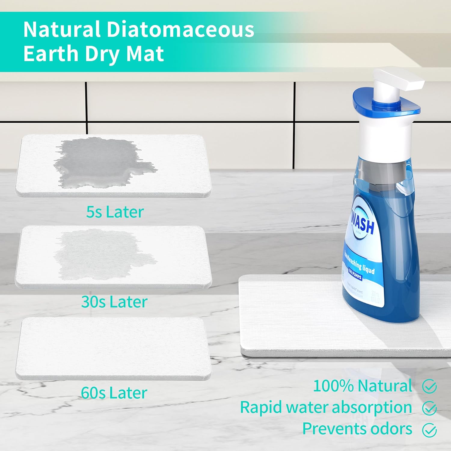 HapiRm Soportes para cepillos de dientes para baño - Organizador de...
