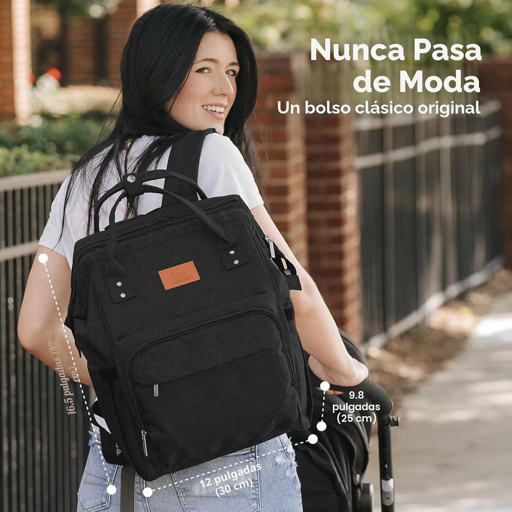 KeaBabies Mochila para pañales de bebé, bolsa de bebé para niños, n...