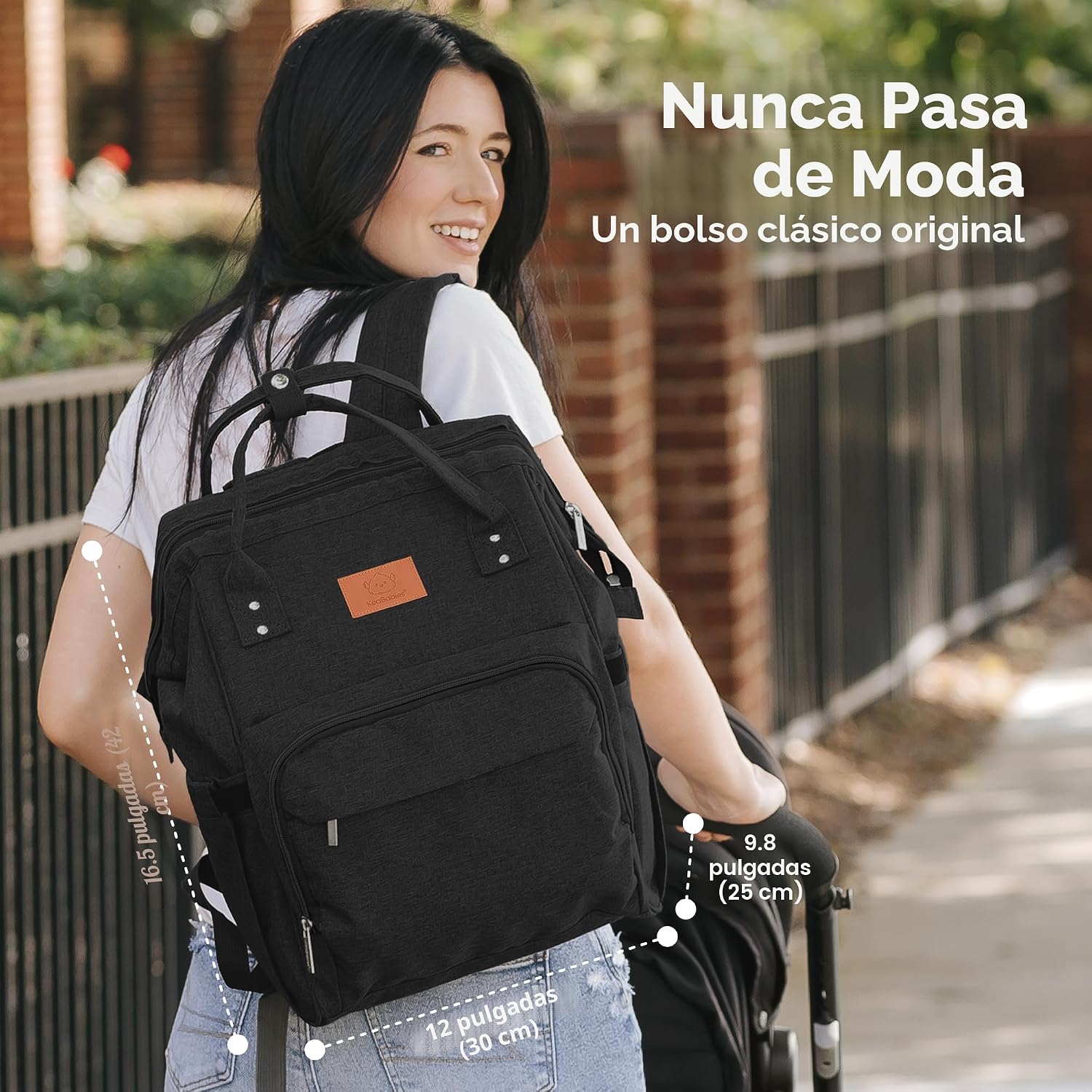 KeaBabies Mochila para pañales de bebé, bolsa de bebé para niños, n...