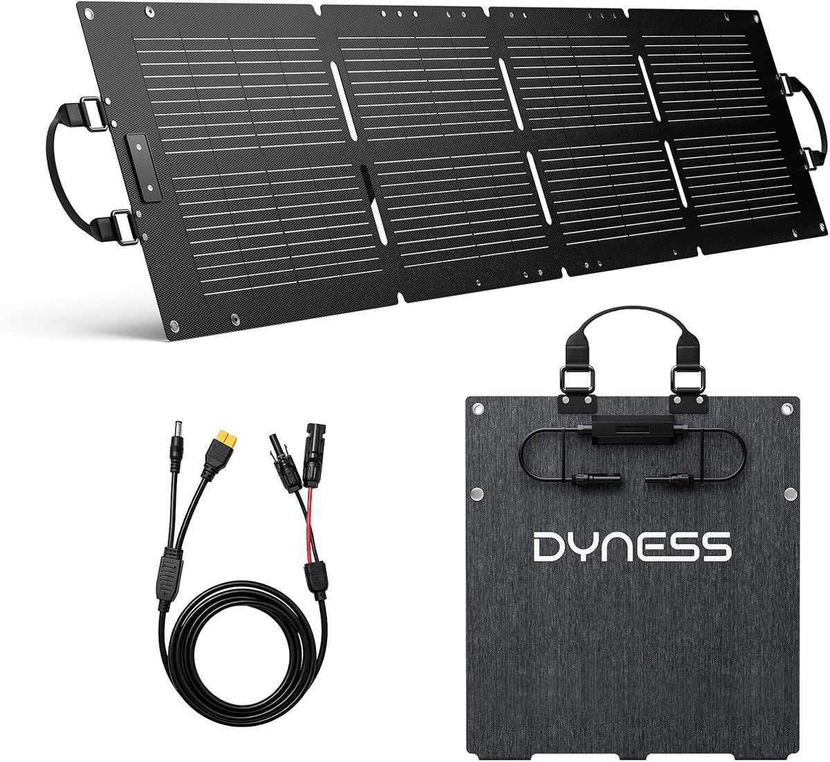 DYNESS el panel solar plegable 100W, cargador solar portátil para l...