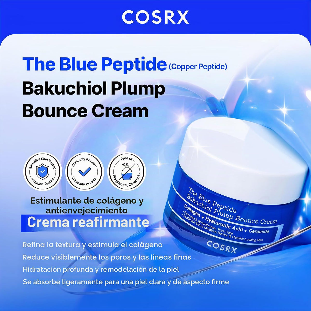 COSRX 6 Peptide X Blue Peptide Daily Plump &amp; Firm Rutine - 6 Pé...