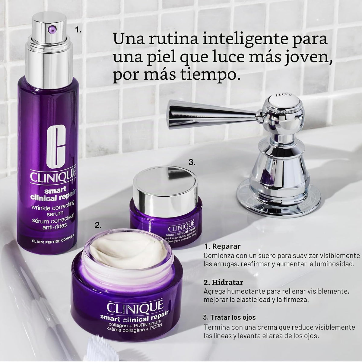 Clinique Smart Clinical Repair Suero facial antienvejecimiento corr...
