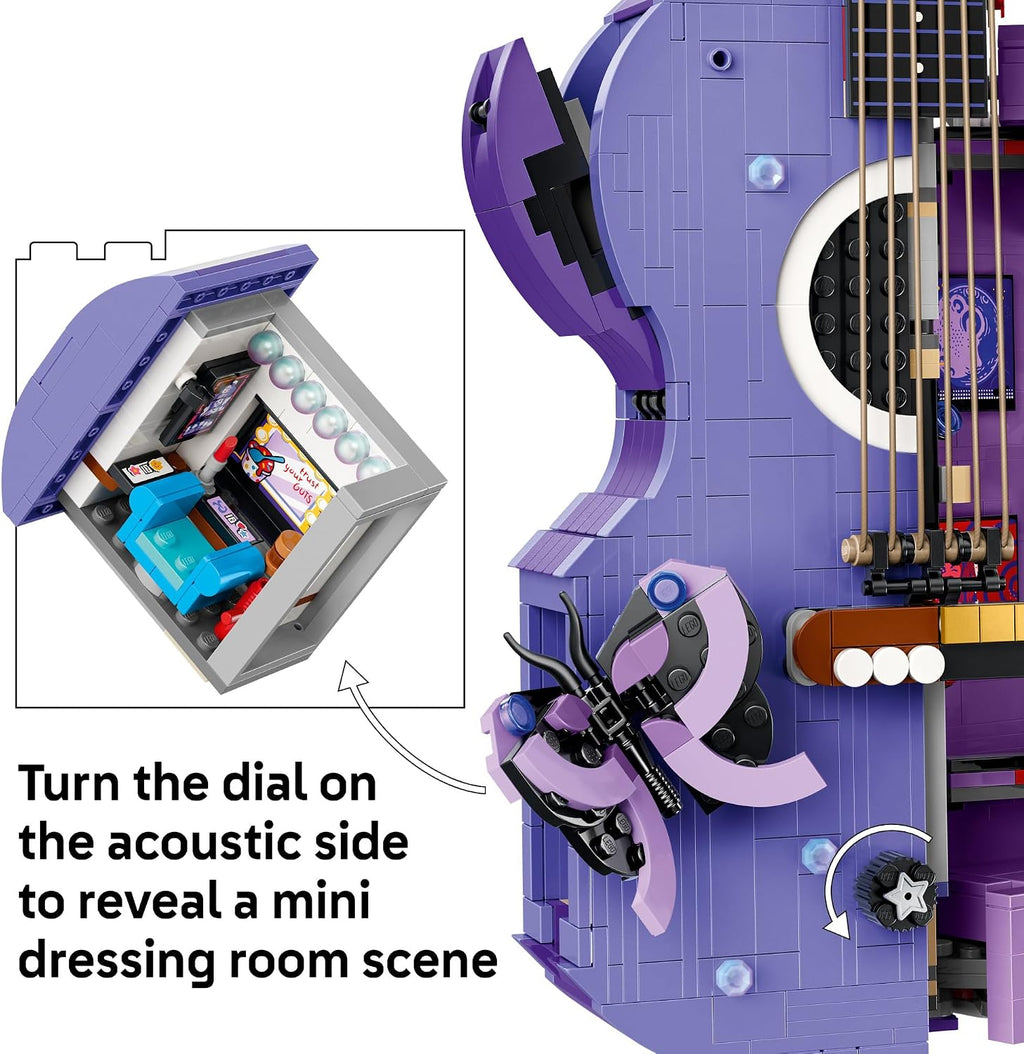 LEGO Editions Olivia Rodrigo's Dual Guitar - Juguete de constru...