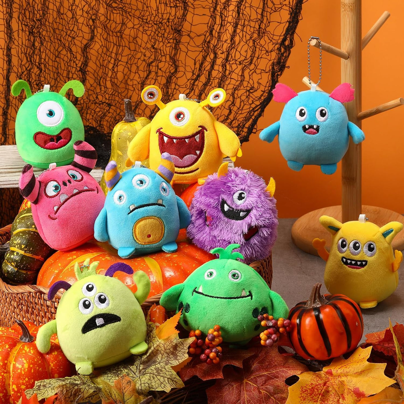 Libima - 9 animales de peluche pequeños a granel, monstruos | Peque...
