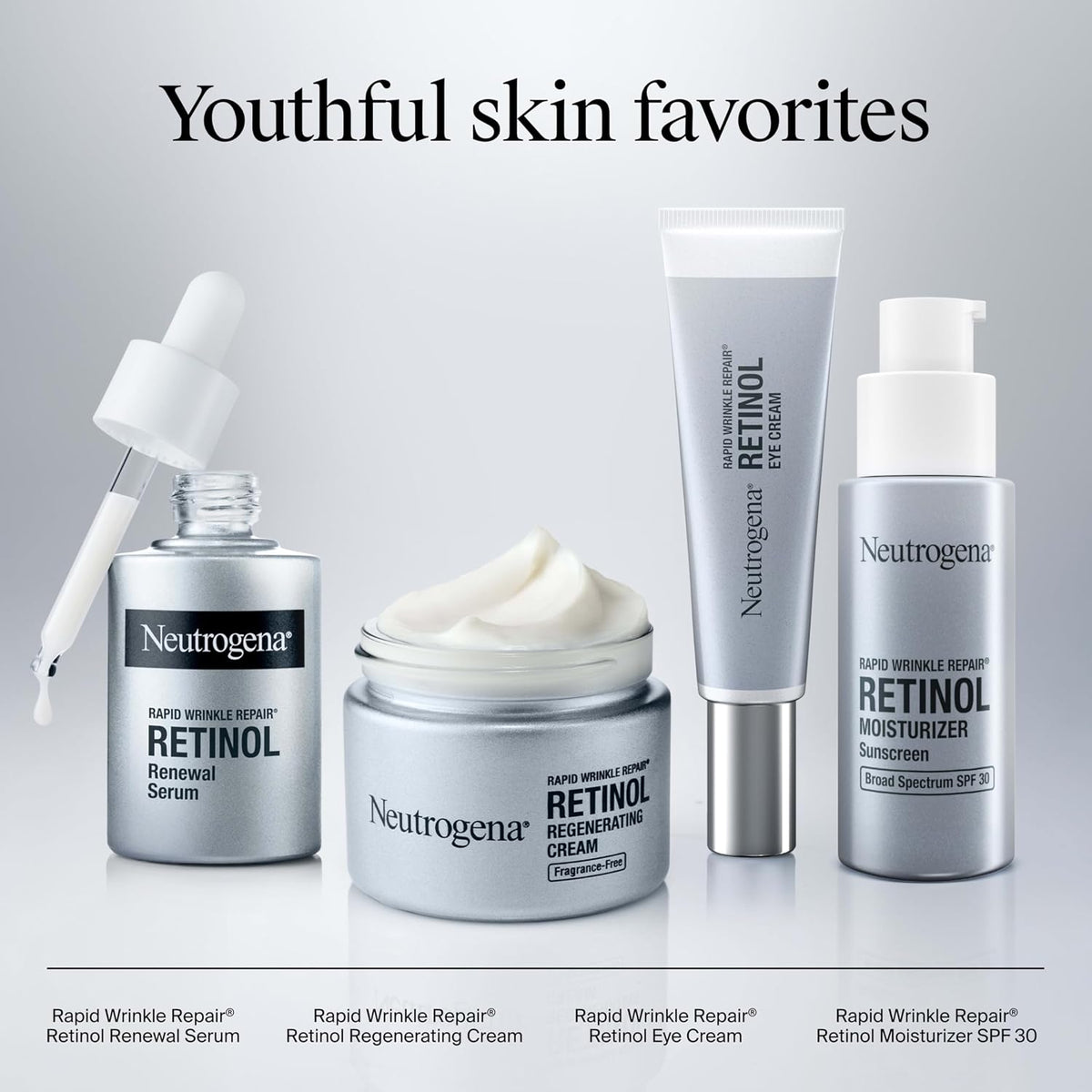 Neutrogena Rapid Wrinkle Repair Retinol Renewal Serum - Suero facia...