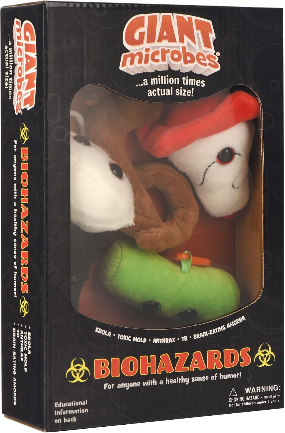 GIANTmicrobes Caja de Regalo de Peligros Biológicos, Regalos de Mic...