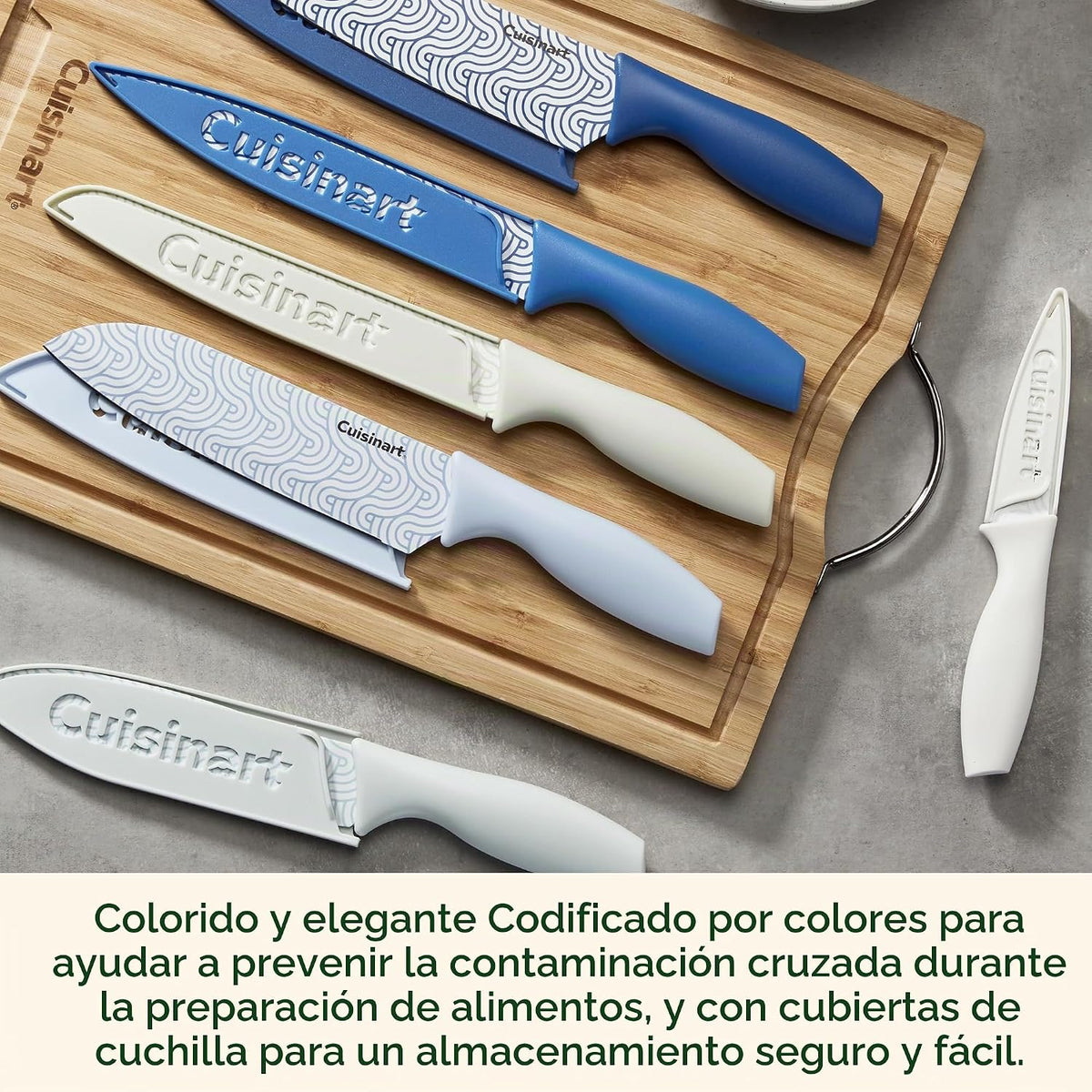 Cuisinart Advantage Juego de Cuchillos de Cocina de 12 Piezas, Cuch...