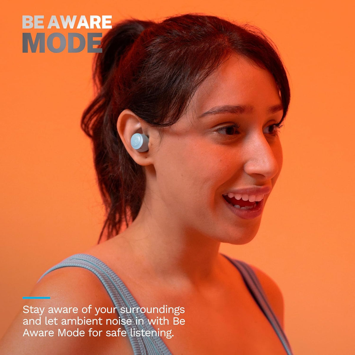 JLab Go Air Pop+, auriculares inalámbricos verdaderos, auriculares...