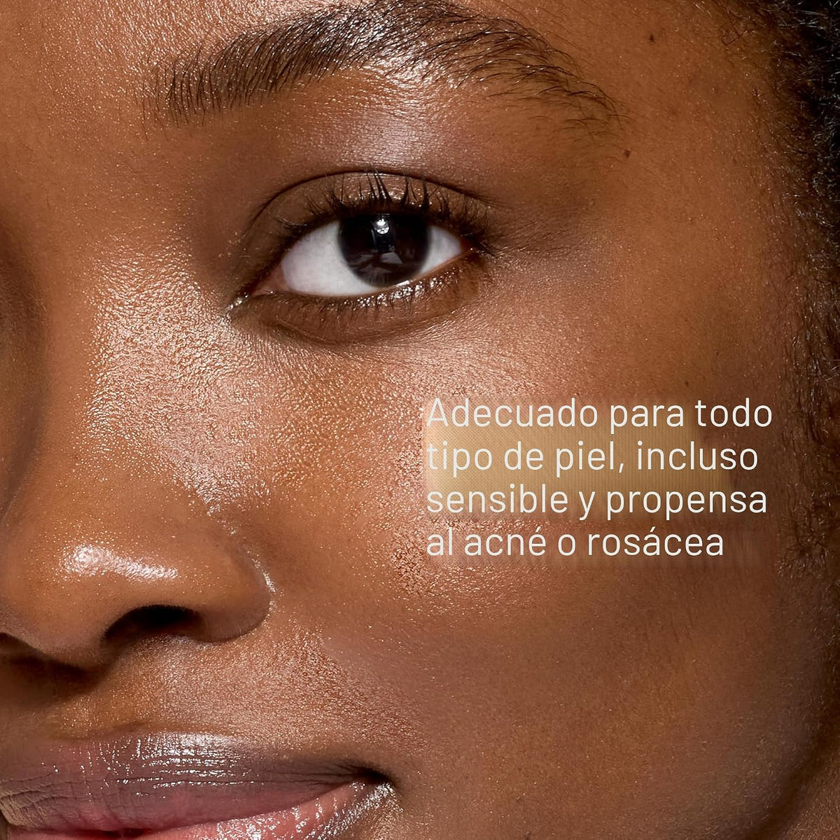 Protector solar facial transparente UV EltaMD con óxido de zinc, si...