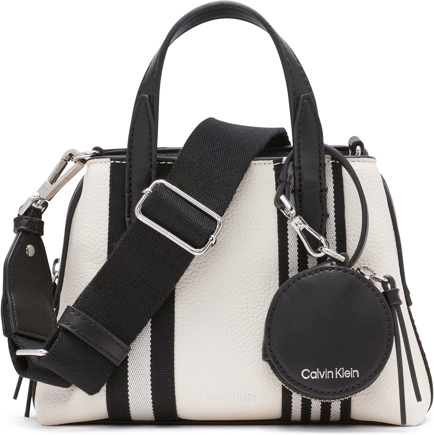 Calvin Klein Millie - Mini bolso cruzado 2 en 1 con compartimento triple