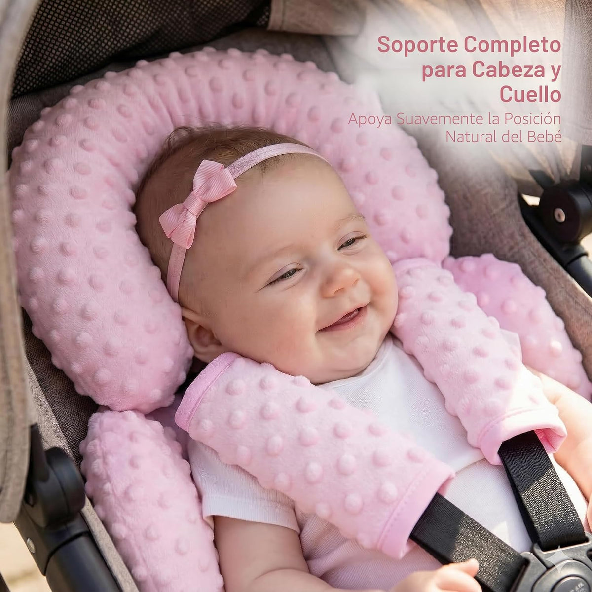Pro Goleem Soporte para Cabeza, Cuello y Cuerpo de Asiento Infantil...
