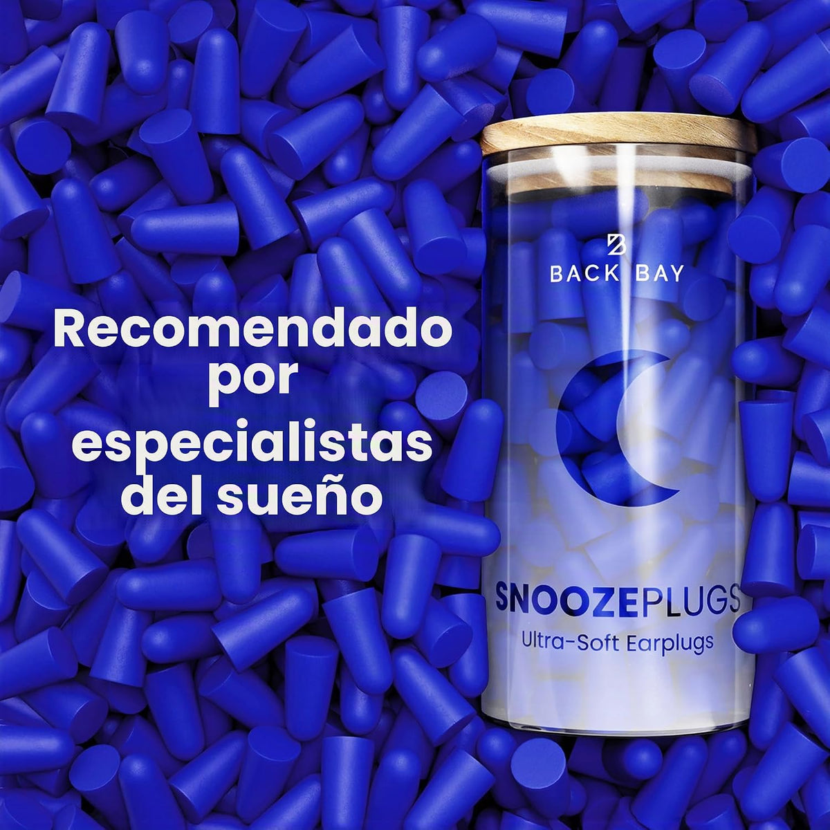 SnoozePlugs Tapones para los oídos de espuma ultra suave para dormi...