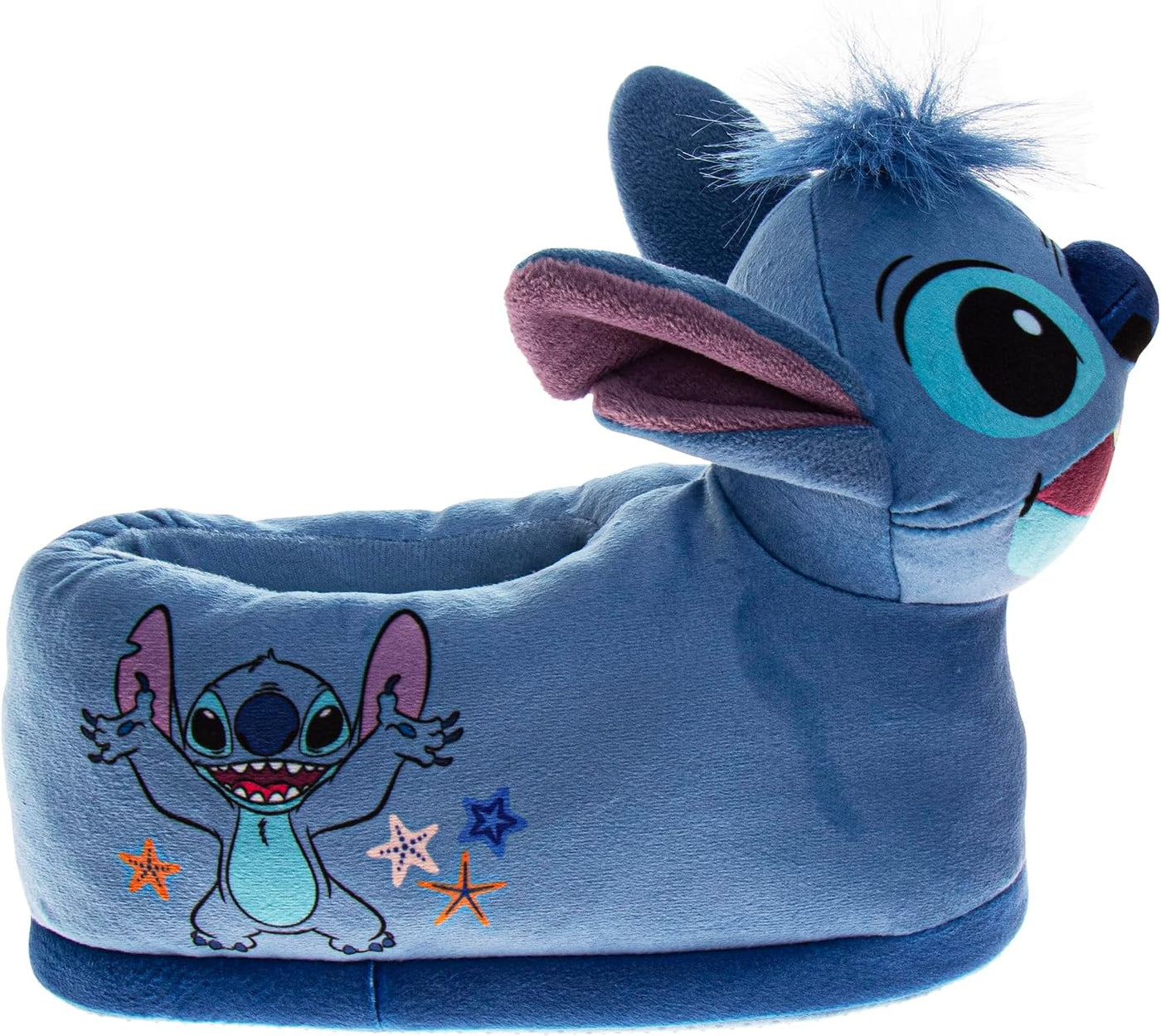 Disney Lilo and Stitch - Pantuflas de felpa para niños y niñas, pan...